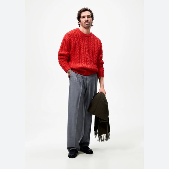 𝗡𝗪𝗧 𝗭𝗮𝗿𝗮 • Cable Knit Sweater - Picture 5 of 12